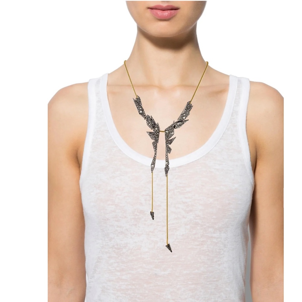 ALEXIS BITTAR Origami Bib Necklace - Picture 3 of 8